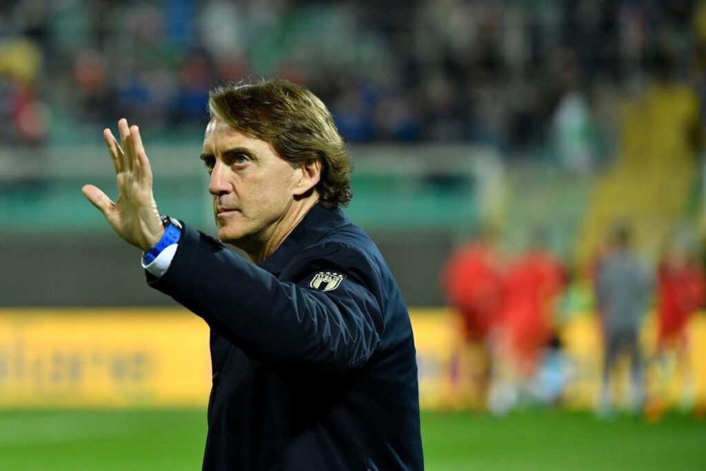 20218世界盃義大利總教練曼奇尼（Roberto Mancini）
