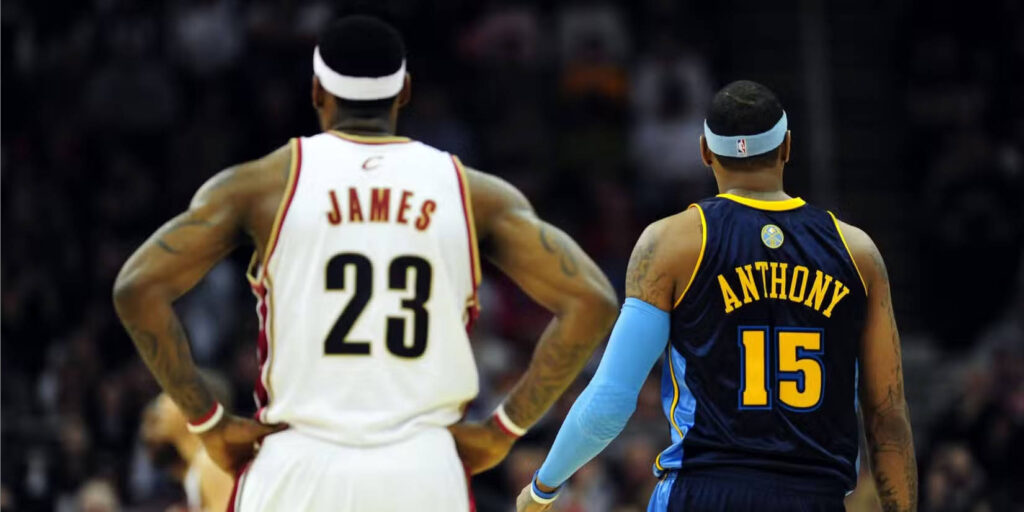 Carmelo Anthony與LeBron James的關係，並非一般的同齡球員那麼簡單
