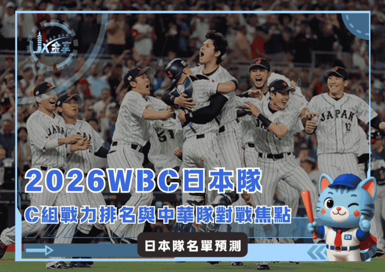 2026WBC日本隊名單預測｜C組戰力排名與中華隊對戰焦點