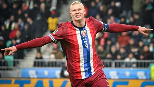 哈蘭德在資格賽狂轟五球擊敗對手(photo:GOAL)/金享娛樂城