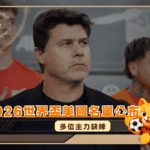 2026世界盃美國隊名單公布！2022隊長Adams不在列！多位主力缺陣！
