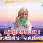 金享娛樂城合法嗎？拆解「合規娛樂城／灰色娛樂城」