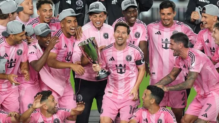 邁阿密首次闖入MLS決賽，梅西高舉獎盃/金享娛樂城(photo by somoy)