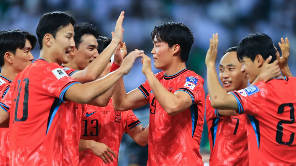 世界排名第22位的南韓隊，以不敗戰績通過亞洲區預選賽(photo by reddit)
