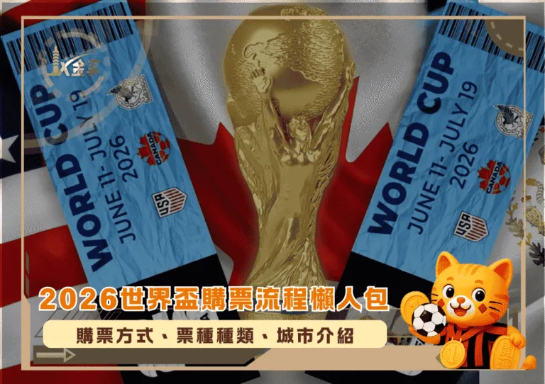 2026世界盃購票流程懶人包|購票方式、票種種類、城市介紹 (photo:Canva)/金享娛樂城