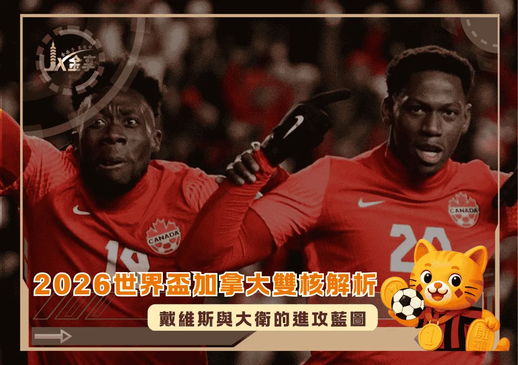 2026世界盃加拿大雙核解析:戴維斯與大衛的進攻藍圖(photo:onesoccer)/金享娛樂城