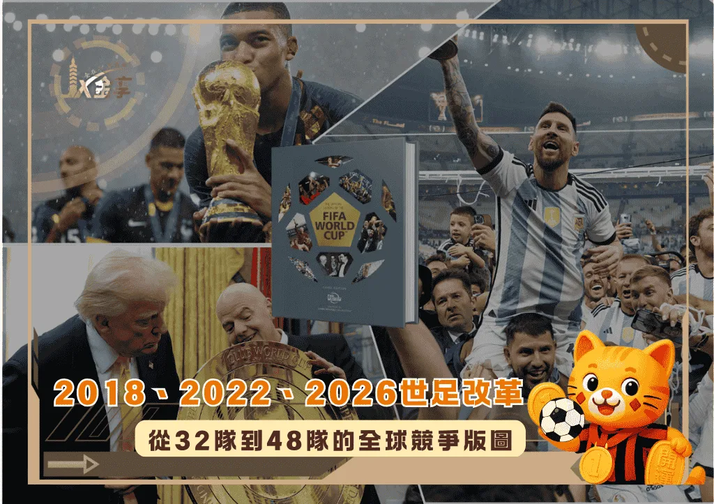 2018、2022、2026世足改革解析:從32隊到48隊的全球競爭版圖