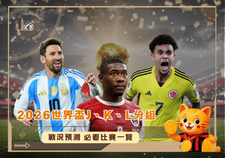 2026世界盃J、K、L分組戰況預測 必看比賽一覽