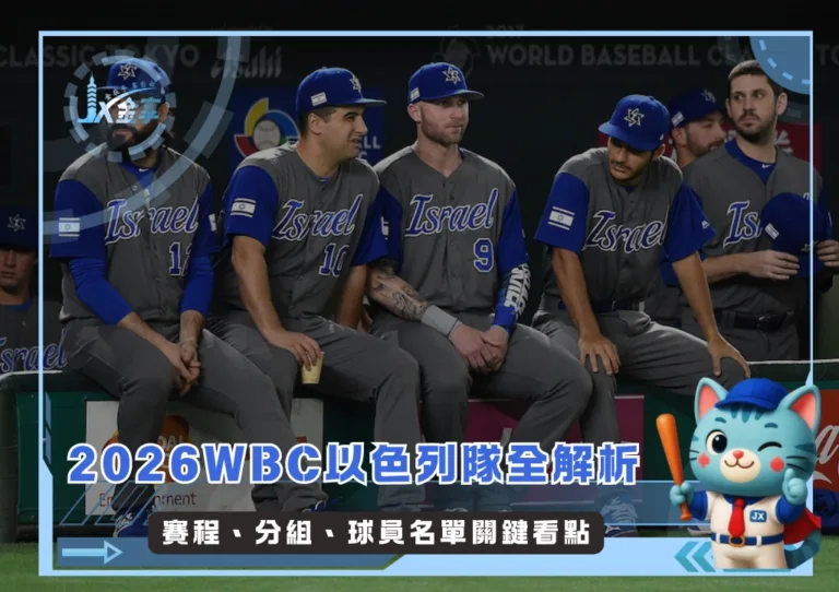 2026WBC以色列隊全解析：賽程、分組、球員名單關鍵看點(持續更新)(photo：WBC)/金享娛樂城