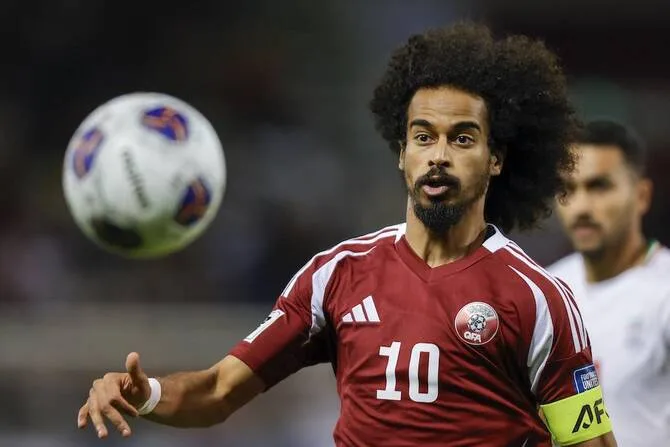 阿克拉姆・阿菲夫(Akram Afif)是頂級的組織中場。/金享娛樂城