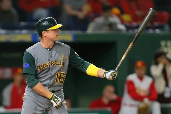 澳洲隊球星Luke Hughes(photo:WBC)/金享娛樂城