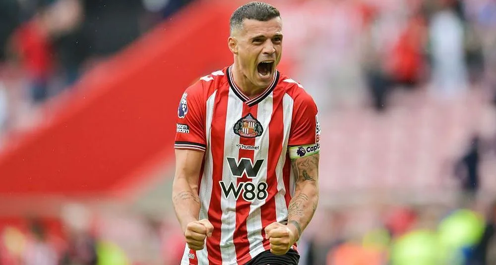 (Granit Xhaka)格蘭尼特·扎卡英超球隊兵工廠球員。/金享娛樂城