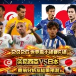 2026小組賽F組