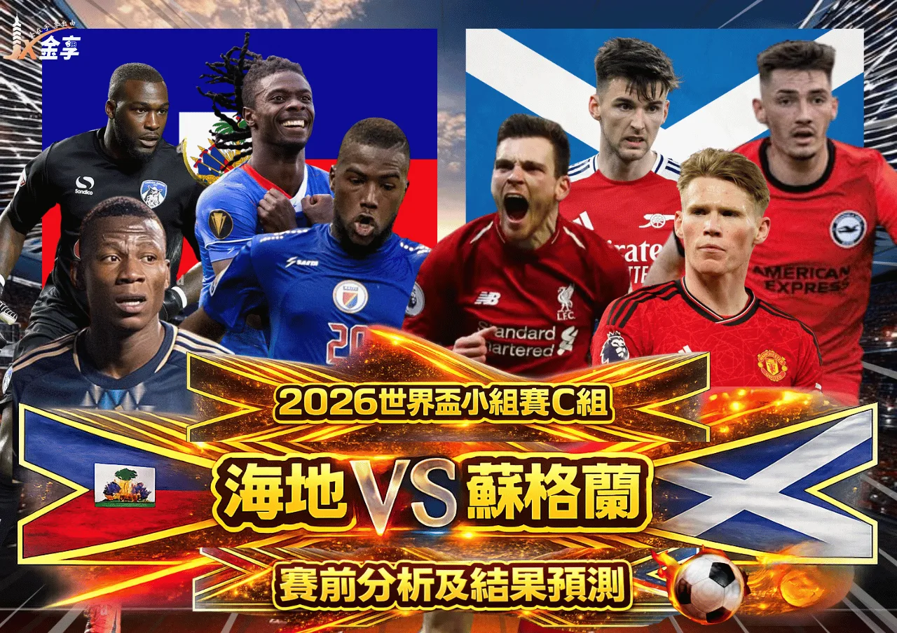 2026世界盃小組賽C組 海地VS蘇格蘭 賽前分析及結果預測