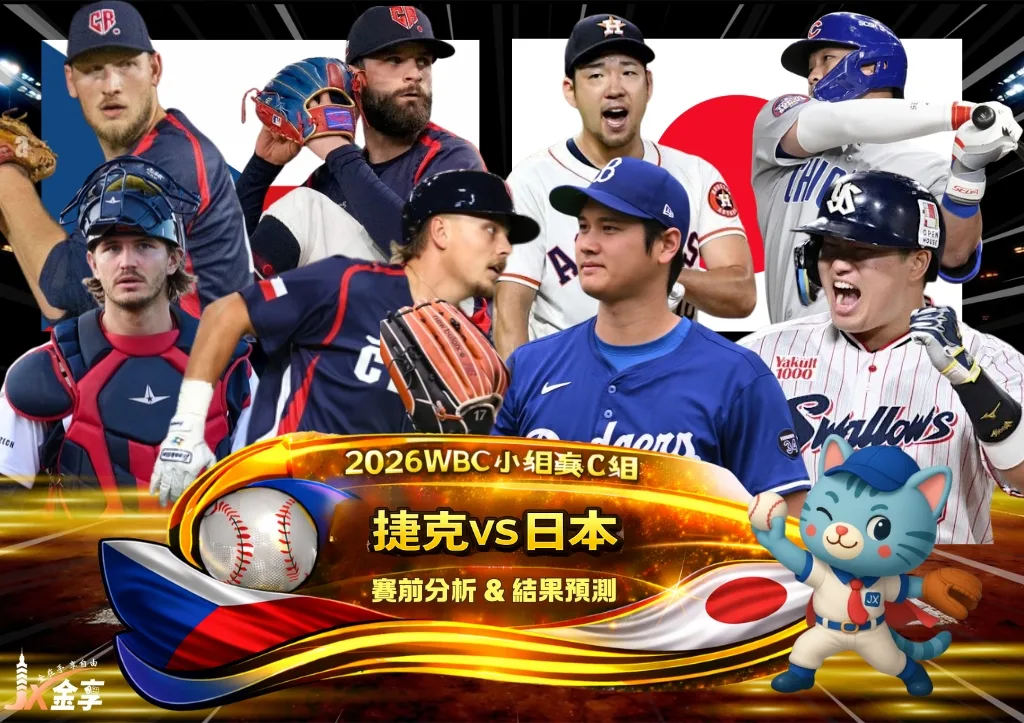 2026WBC小組賽C組 捷克VS日本 賽前分析及結果預測