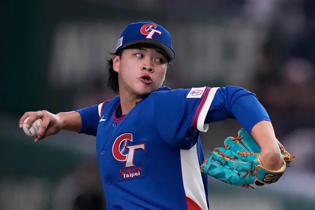 孫易磊以高達153.5公里的火球位居中華隊速球榜首。/金享娛樂城