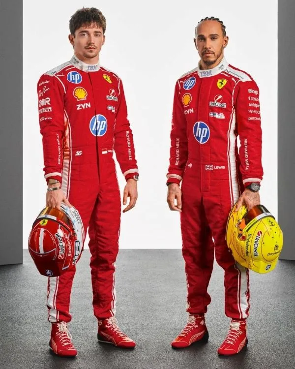 法拉利車手Charles Leclerc、Lewis Hamilton/金享娛樂城