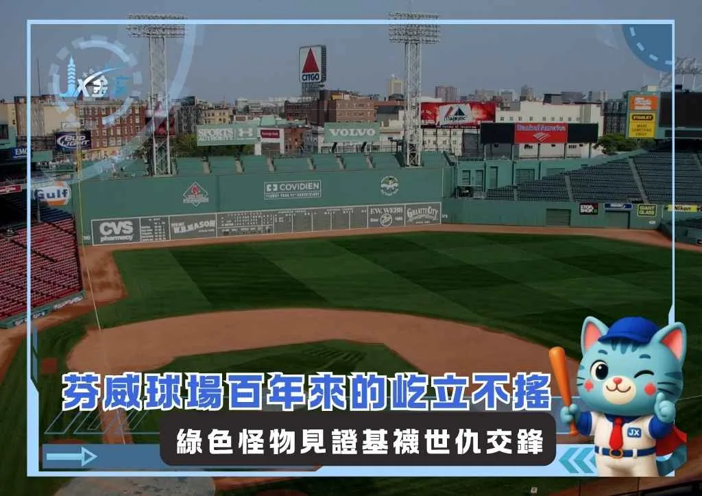 芬威球場百年來的屹立不搖 綠色怪物見證基襪世仇交鋒(photo:紅襪官網)/金享娛樂城