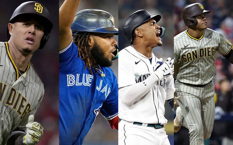 這次選進了Vladimir Guerrero Jr.與Fernando Tatis Jr,還有2025年單季敲出45發全壘打的新人王Junior Caminero。/金享娛樂城