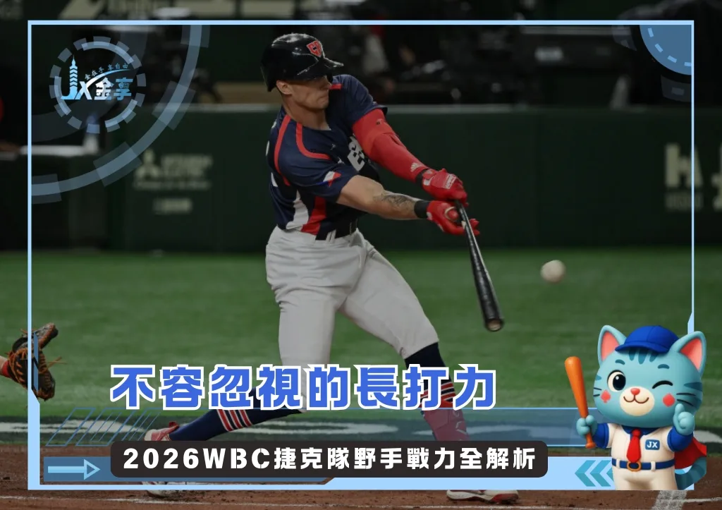 不容忽視的長打力 2026WBC捷克隊野手戰力全解析(photo:WBC官網)/金享娛樂城