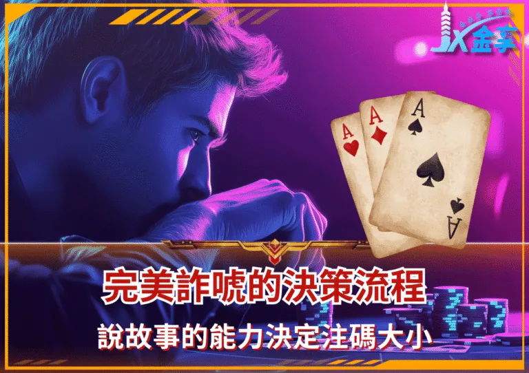 完美詐唬的決策流程與注碼大小