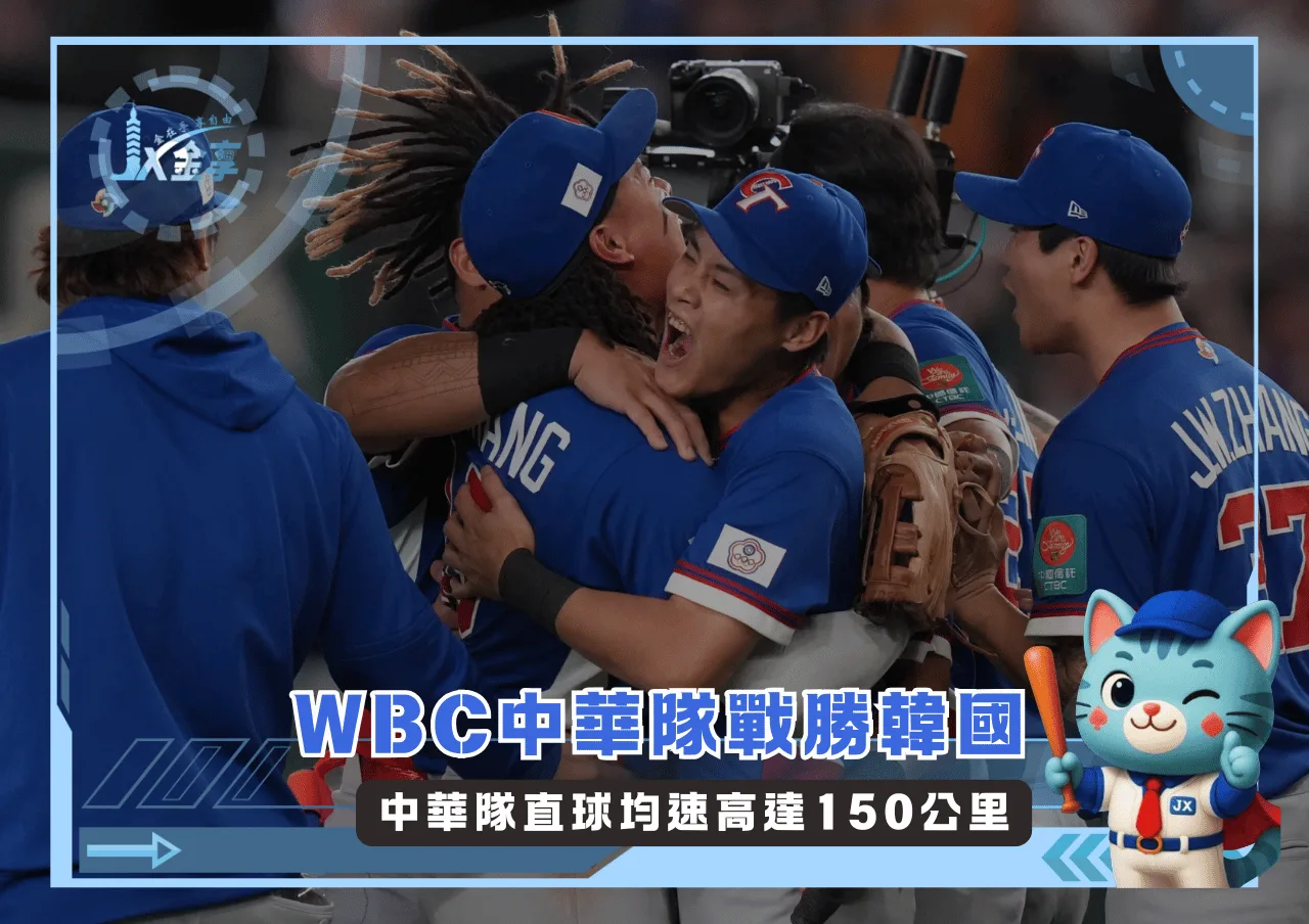 2026WBC中華隊戰勝韓國 直球均速高達150公里