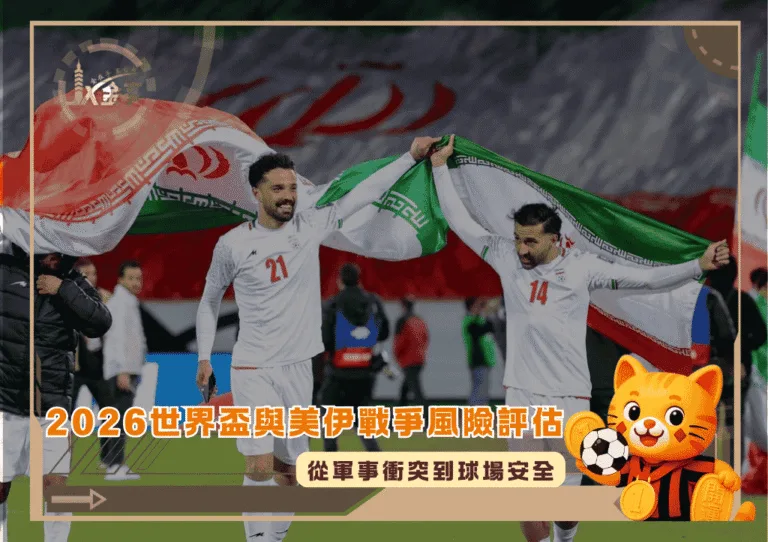 2026世界盃與美伊戰爭風險評估:從軍事衝突到球場安全