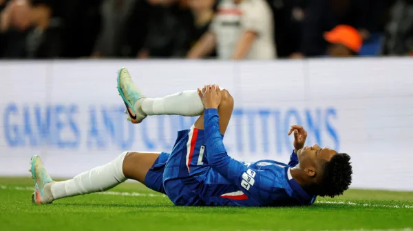 Estevão日前在與曼聯對抗時受傷(photo:skysports)/金享娛樂城