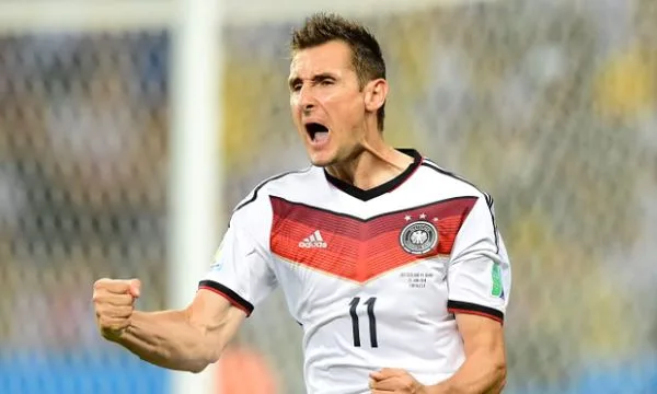 米羅斯拉夫·克洛澤(Miroslav Klose)是世界盃歷史進球王