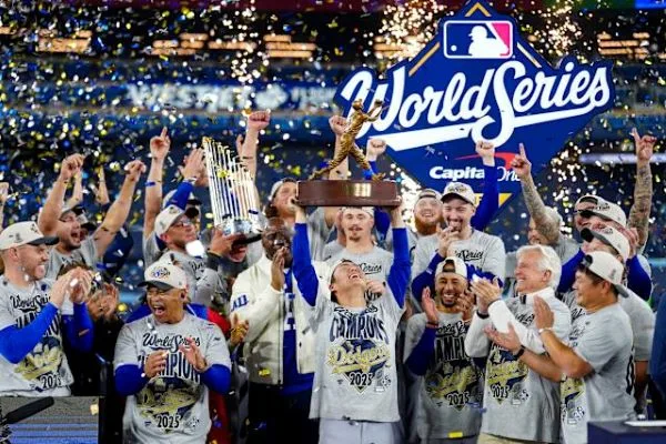 洛杉磯道奇奪得世界大賽冠軍(photo:MLB官網)/金享娛樂城