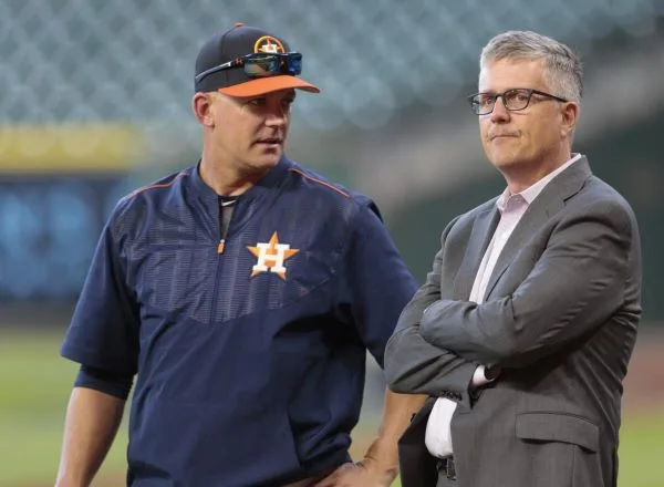 A.J. Hinch&Jeff Luhnow